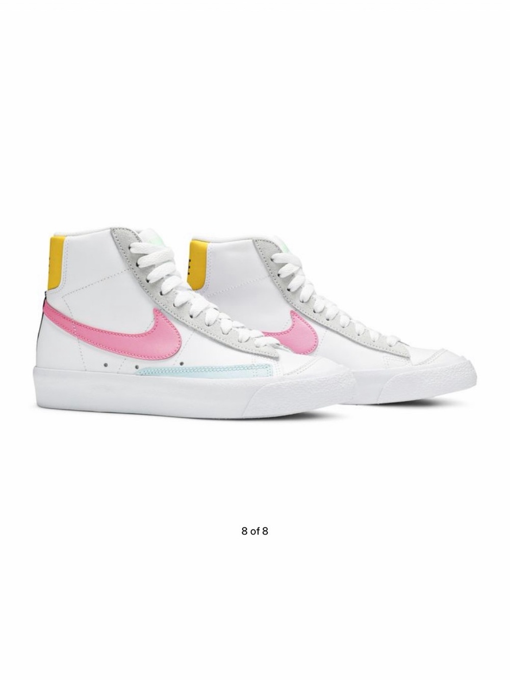 Nike White High-Top Blazers 77’ Vintage neakers